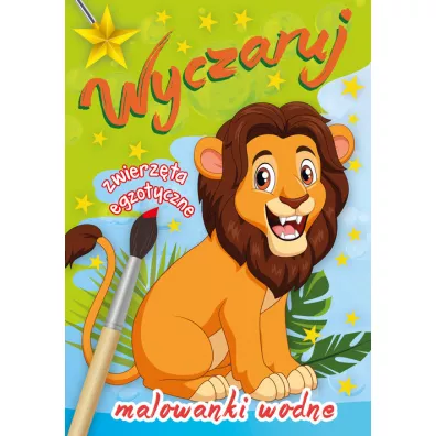 Wyczaruj zwierzta egzotyczne. Malowanki wodne