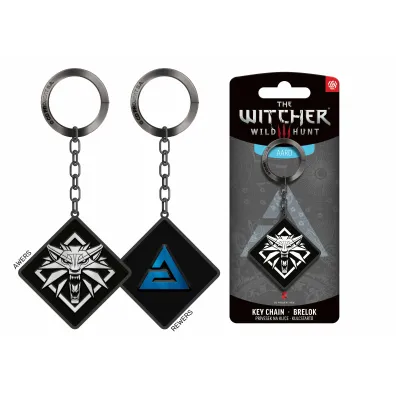 Wied�min Brelok The Witcher 3 AARD Symbol Keychain
