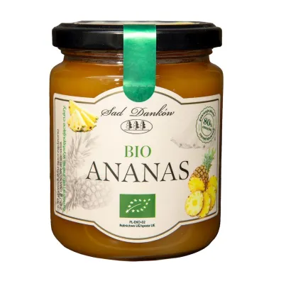 Sad Dank�w Ananas 80 % 260 g Bio