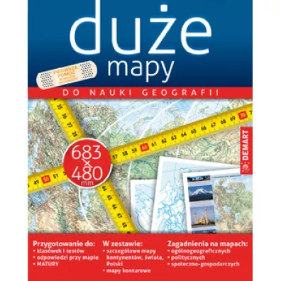 Du�e mapy do nauki geografii