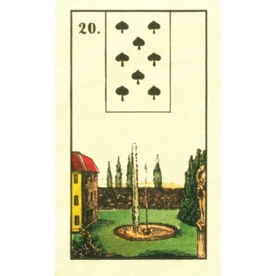 Old Lenormand, karty do wr�enia, pude�ko