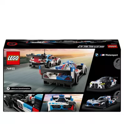 LEGO Speed Champions Samochody wy�cigowe BMW M4 GT3 & BMW M Hybrid V8 76922