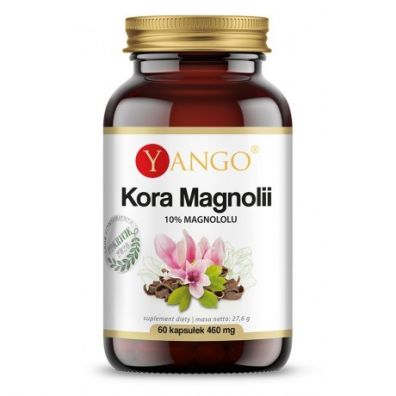 Yango Kora Magnolii - 10% Magnololu Suplement diety 60 kaps.