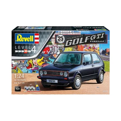 Zestaw upominkowy 1:24 35 years VW Golf1 Revell