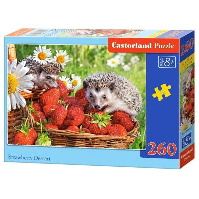 Puzzle 260 el. Strawberry Dessert Castorland