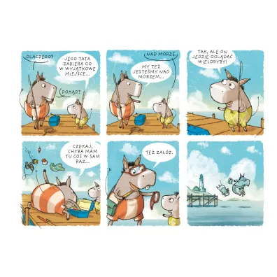 M�j pierwszy komiks 5+ Najlepsze miejsce. Bart�omiej i Karmelek. Tom 1