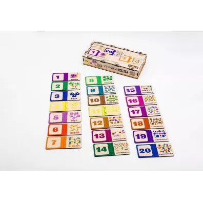 Puzzle Uk�adanka �amig��wka drewniana Cyfry PuzzleOK