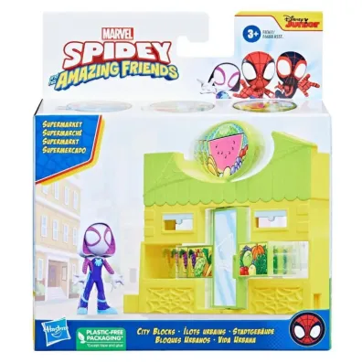 Spiderman Spidey city blocks mix