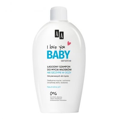 Aa I Love You Baby łagodny szampon do mycia włosków 200 ml