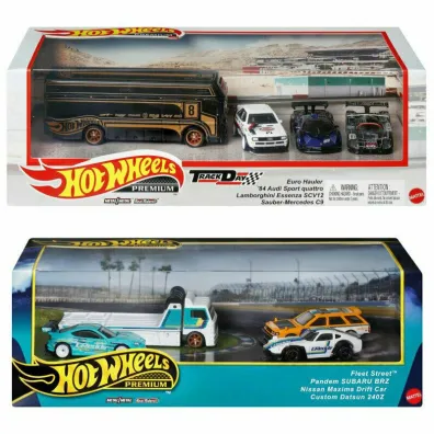 Hot Wheels. Premium Zestaw Real Riders HRT51 Mattel