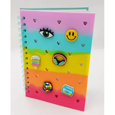 Notatnik z wpinkami multicolor STnux