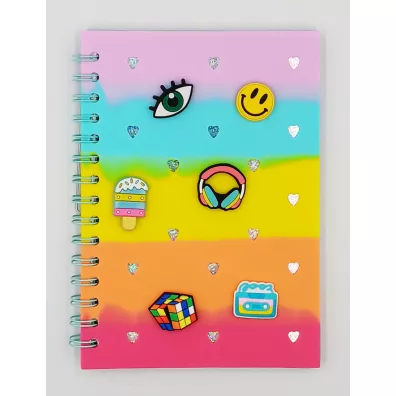 Notatnik z wpinkami multicolor STnux