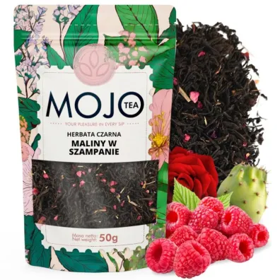 Oran�ada MOJO TEA Maliny w szampanie 50 g