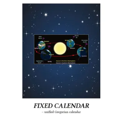 Fixed Calendar unified Gregorian calendar - Stanis�aw Kostka Szyma�ski