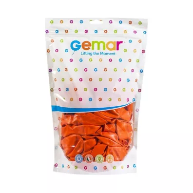 Gemar Balony pastel pomara�czowe 50 szt.
