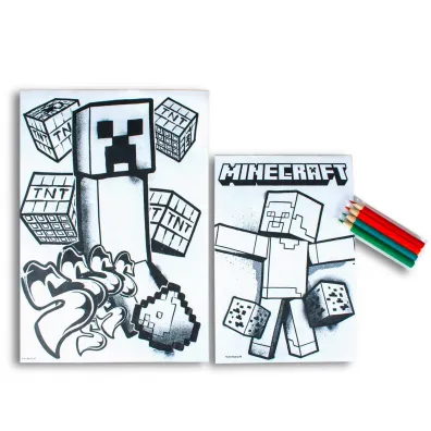 Zestaw do kolorowania Minecraft MC00064