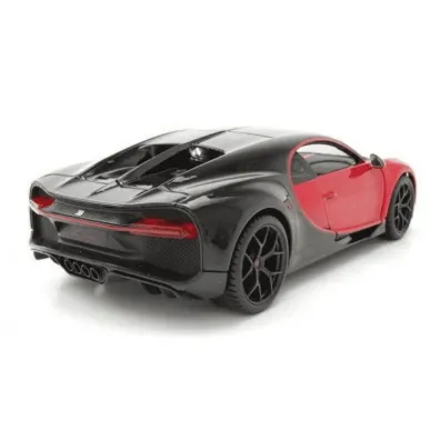 MAISTO 31524 Bugatti Chiron sport czarno-czerwony 1:24
