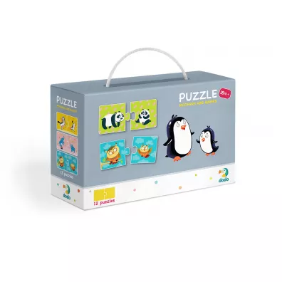 Puzzle Duo Mamy i dzieci Dodo