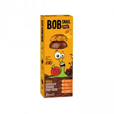 Bob Snail Przekska mango w mlecznej czekoladzie 30 g