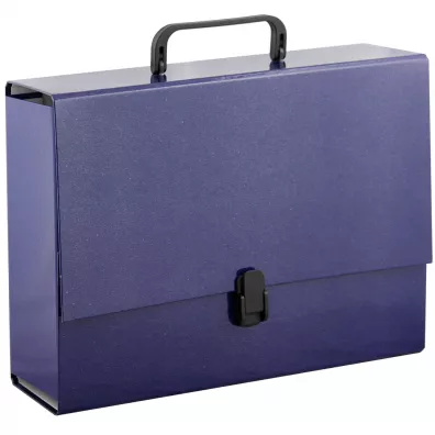 Penmate Teczka z r�czk� A4 kobaltowa 10 cm