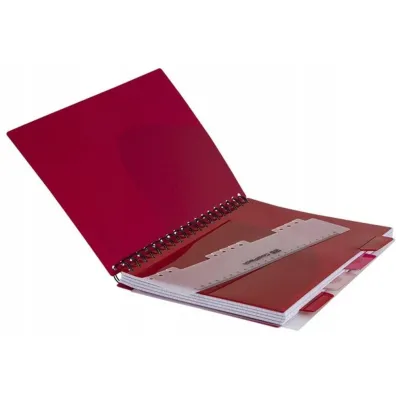 CoolPack Ko�obrulion B5 Red kratka 100 kartek