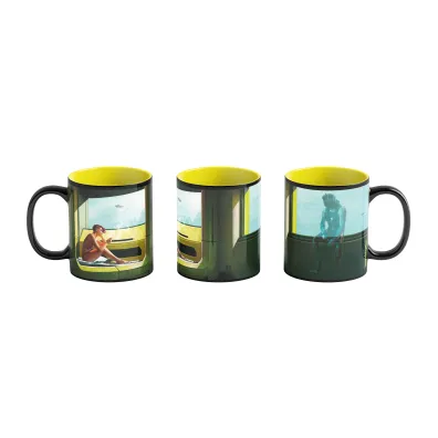 Kubek ceramiczny Kubek 450ml Game Art Chronicles Cyberpunk 2077 V & Edward Hopper Mug