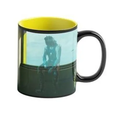 Kubek ceramiczny Kubek 450ml Game Art Chronicles Cyberpunk 2077 V & Edward Hopper Mug