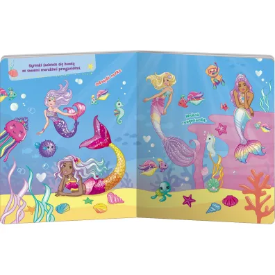 Mattel Barbie Dreamtopia. Magiczna wodna kolorowanka