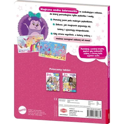 Mattel Barbie Dreamtopia. Magiczna wodna kolorowanka