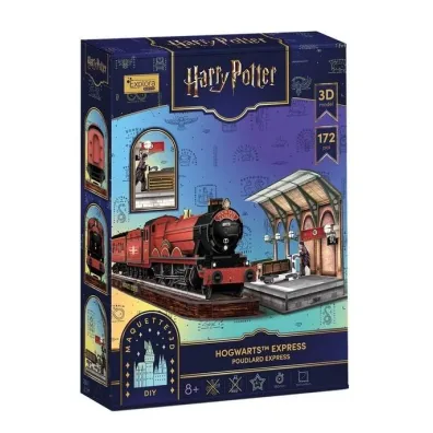 Puzzle 3D Harry Potter Hogwart Express Cubic Fun