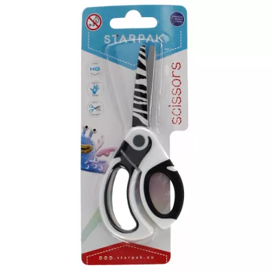 Starpak No�yczki metalowe Zebra 491978 13.5 cm