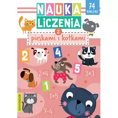 Nauka liczenia z pieskami i kotkami