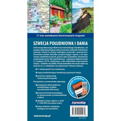 Szwecja po�udniowa i Dania Zestaw Przewodnikowy 2w1 light 2025