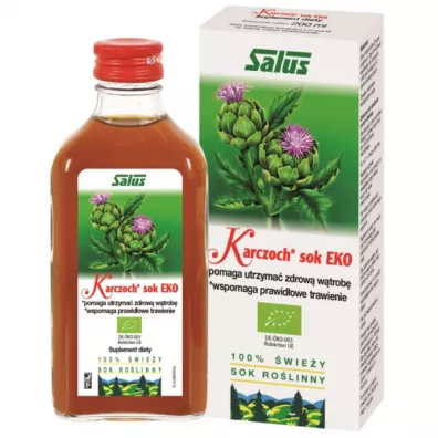 Floradix Zioo-Piast Karczoch Sok Suplement diety 200 ml Bio
