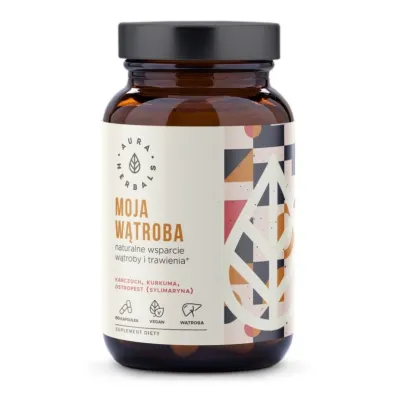 Aura Herbals Moja W�troba - karczoch, ostropest, kurkuma Suplement diety 60 kaps.