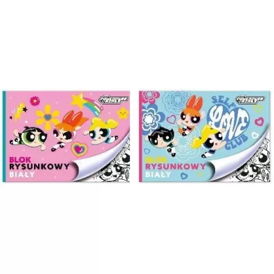 Beniamin Blok rysunkowy A4 Atom�wki mix bia�y 20 kartek