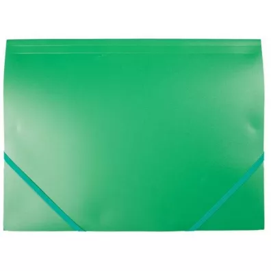 D.rect Teczka plastikowa z gumk� zielona