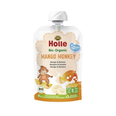 Holle Mus Mango ma�pka (jogurt - mango - banan) od 8 miesi�ca 100 g Bio