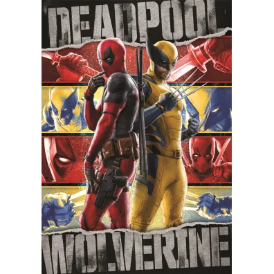 Puzzle 1000 el. Compact Deadpool&Wolverine Clementoni