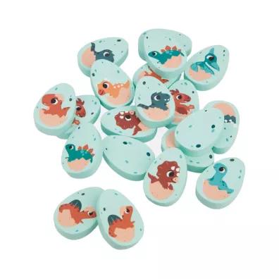 Memory drewniane Dinozaury 20 element�w 2+ Janod