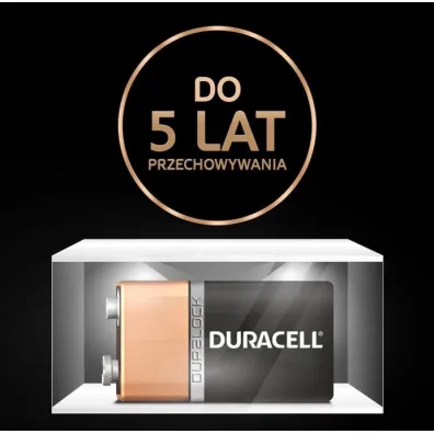 Bateria LR61 Duracell extra life 9V B/C DURACELL LR61 9V DU