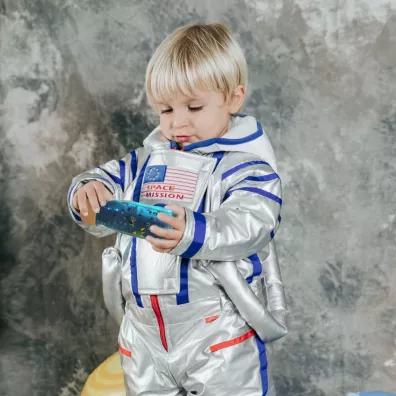 Petit Boum Butelka sensoryczna dwufazowa Move - Kosmos