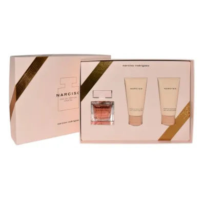 Narciso Rodriguez Zestaw Cristal Woda perfumowana + Balsam do cia�a + �el Pod Prysznic