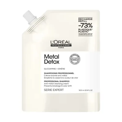 LOreal Professionnel Serie Expert Metal Detox szampon do w�os�w farbowanych refill 500 ml