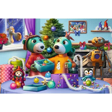 Puzzle 100 el. �wi�ta Rodziny Treflik�w