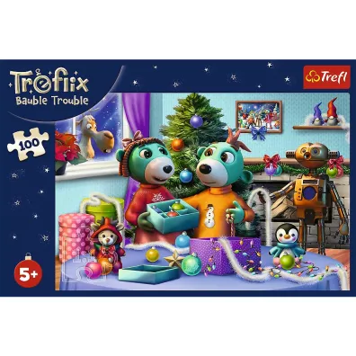 Puzzle 100 el. �wi�ta Rodziny Treflik�w