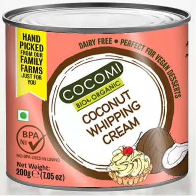 Cocomi Krem kokosowy do ubijania 200 g Bio