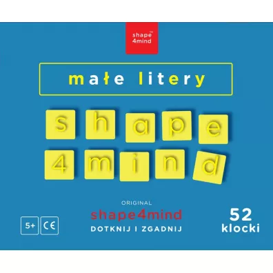 Shape4mind. Ma�e litery