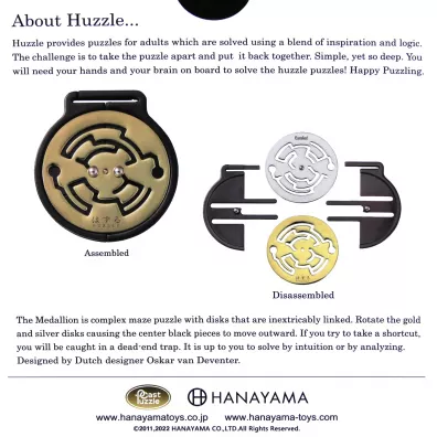 �amig��wka Medallion poziom 5/6 Hanayama