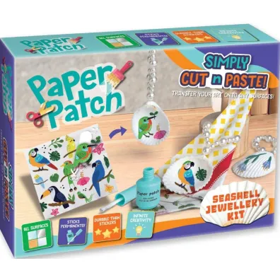 Zestaw kreatywny Strigo do Decoupage Paper Patch muszelkowa bi�uteria